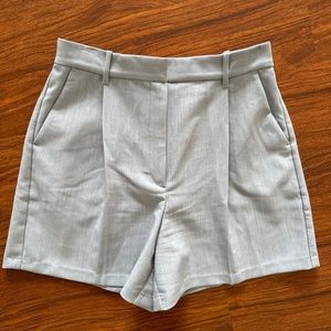 Abercrombie ultra high rise tailored shorts